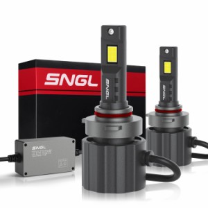 SNGL 9012 LED Headlight Bulbs High and Low Beam 150W 34000LM Per Set 850 Brighter 6000K White HIR2 LED Bulb Conversion Ki