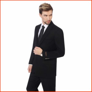 並行輸入品PL Mens Blazer Premium Stretch Classic Fit Sport Coat Suit Jacket Black