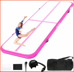 並行輸入品NBSPORT Inflatable Gymnastics Mat 10ft13ft16ft20ft Air Tumble Track 48 inches Thickness Tumbling Mat with 