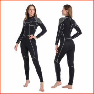 並行輸入品Goldfin Womens Wetsuit 3mm Mens Wetsuit Fullbody Diving Suits Long Sleeve Neoprene Thermal Suit Back Zip for 