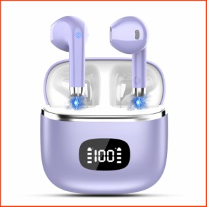 並行輸入品Wireless Earbuds Bluetooth Headphones 5.3 Bass Stereo Earphones 40H Playtime Ear Buds with LED Power Display