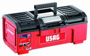送料無料USAG 樹脂製ツールボックス16インチ並行輸入品