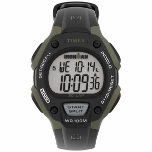 送料無料Timex アイアンマン TW5M44500 腕時計 メンズ クラシック 38mm デジタル ブラック 樹脂 ス