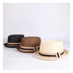 送料無料CHENGHUIXIN Women Men Raffia Sun Hat Compatible with Beach Boater Fedora Hats Dad Flat Pork Pie Hat Panama Cap Sp