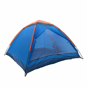 送料無料3-4人用 キャンプテント テント シングル階建て シングルドア アウトドア キャンプ