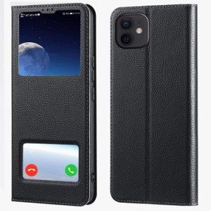 送料無料EIDKGD Flip Case Compatible with iPhone 12 Compatible with 12Pro6.1 View Wallet Cover Folio Mobile Phone Ca