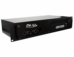 新品Mr Dj AMP4800 4800 Watts Max Audio Rack Mount Stereo Power Amplifier Equipment