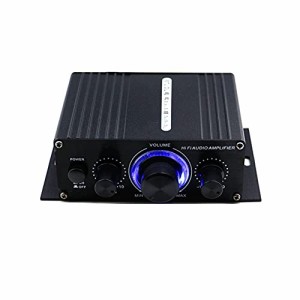 新品SXYLTNX 12V Mini Audio Power Amplifier Digital Audio Receiver AMP Dual Channel 20W20W Bass Treble Volume Control for C