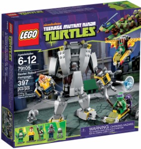 レゴ LEGO 79105 Mutant Ninja Turtles Baxter Robot Rampage レゴ ミュータント タートルズ 並行輸入品 送