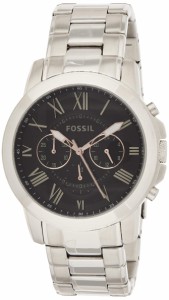 フォッシル FOSSIL Grant Chronograph Stainless Steel FS4994 送料無料