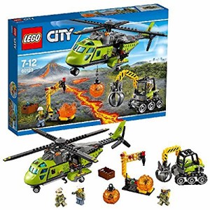 レゴ レゴ LEGO シティ 火山調査隊のヘリコプター 60123 送料無料
