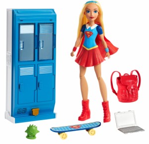 マテル Mattel DC Super Hero Girls Supergirl Locker Accessory  Doll 送料無料