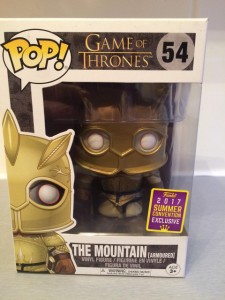 ファンコ SDCC 2017 Exclusive Game of Thrones The Mountain Armoured POP Vinyl Figure 送料無料