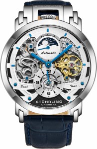 ストゥーリングオリジナル STUHRLING オリジナルメンズ腕時計 自動腕時計 レザーベルト ステン