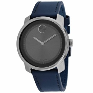 モバード Movado ボールド クォーツ グレーダイヤル メンズ 腕時計 3600673 送料無料