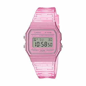 並行輸入品 日本未発売 CASIO カシオ スタンダード F-91WS-4 腕時計 メンズ レディース キッズ 子