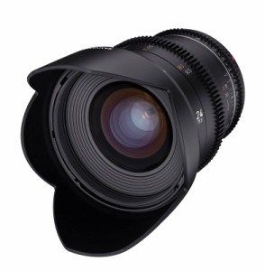 サムヤン Samyang MF 24mm T1.5 VDSLR MK2 Fuji X - Bright T1.5 Wide Angle Cine and Video Lens for Fuji X Mount 24mm Fixed 