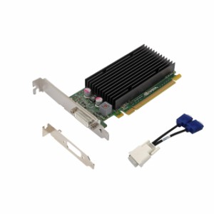 Epic IT Service - Quadro NVS 300 PCIe x 16 デュアルVGA出力付き ハーフブラケットとフルブラケットの両