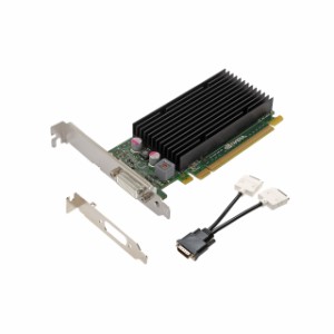 Epic ITサービス - Quadro NVS 300 PCIe X 16 デュアルDVI出力ハーフブラケットとフルブラケットの両