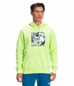 ザノースフェイス THE NORTH FACE Mens Boxed In Pullover Hoodie Sharp Green Medium 送料無料