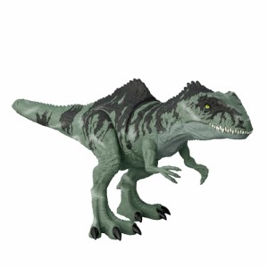 マテル Mattel Jurassic World Dominion Strike N Roar Giganotosaurus Dinosaur Action Figure Toy with Striking Motion  Sound