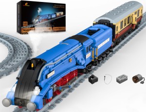 JMBricklayer 鉄道模型ビルディングブロックセット リモコン列車模型ビルディングキット 列車