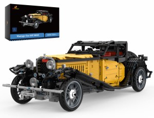 JMBricklayer モデルカーキット ビルディングブロック 18 クラシックモデル おもちゃ 車 組み立