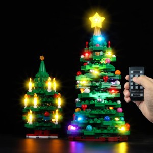 Kyglaring LED照明キット モデルなし レゴクリスマスツリー用 40573 組み立てキット 装飾 ホリデ