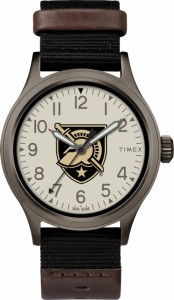 タイメックス Timex メンズ カレッジプライド 40mm 腕時計 - 米国陸軍士官学校黒騎士団ブラッ