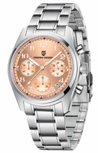 パガーニデザイン CEYADG Pagani Design Chronograph Watches for Men 6-Hand Analog Wrist Watch Stainless Steel Quartz M