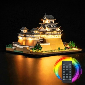 アップグレード LEDライトキット レゴ建築ランドマークコレクション 姫路城 建物セット レゴ