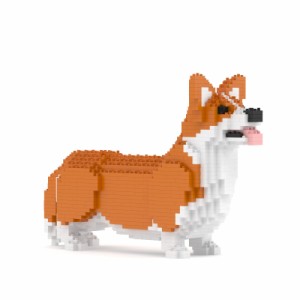 ジェッカ JEKCA Welsh Corgi 02S-M01B 2023年版  プラスチックビルディングブロック  対象年齢14歳