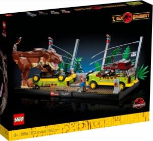 レゴ LEGO Jurassic Park T. rex Breakout 76956 1212 Pieces 送料無料