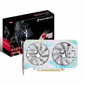 maxsun AMD Radeon RX 580 グラフィックスカード 2048SP GDDR5 256ビット PCゲーム用 HDMI DP DVI ディスプレ