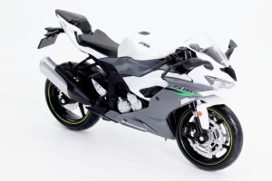 童友社 ダイキャストモーターサイクル 112 2023 Kawasaki Ninja ZX-6R グレー 完成品 送料無料