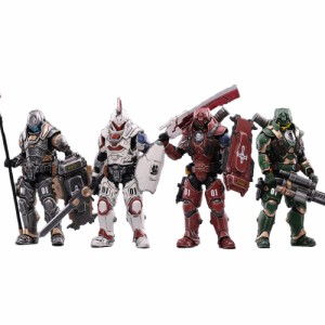 ジョイトイ ToyCosmos JOYTOY 118 アクションフィギュア 01st Legion-Steel フィギュア4体セット 高さ3