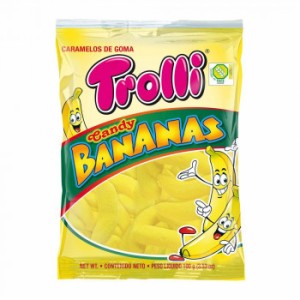 Trolli(トローリ) キャンディバナナ 100g×12個セット 