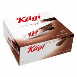 Kagi(カーギ) チョコウエハース ダークバー 25g×24本 