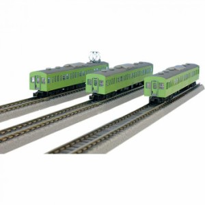 国鉄103系 ウグイス 山手線タイプ 増結3両セット T022-6 
