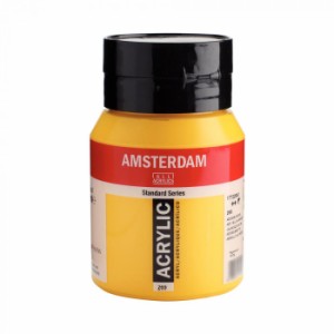 AMSTERDAM アムステルダム アクリリックカラー500ml アゾイエローミディアム269 483291 アクリル絵具