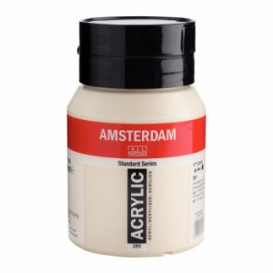 AMSTERDAM アムステルダム アクリリックカラー500ml チタニウムバフライト289 483321 アクリル絵具