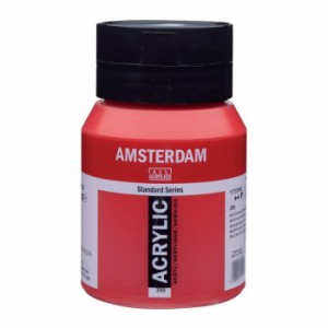 AMSTERDAM アムステルダム アクリリックカラー500ml ナフトールレッドディープ399 407439 アクリル絵具