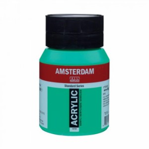 AMSTERDAM アムステルダム アクリリックカラー500ml エメラルドグリーン615 407501 アクリル絵具
