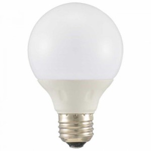 OHM LED電球 ボール電球形 E26 40形相当 全方向 昼光色 LDG4D-G 7AG20 照明 電球 LED電球