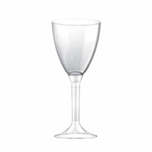 プラスチックワイングラス ディスプレイセット クリアー 8535 グラス