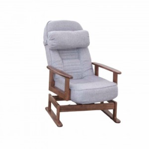 折りたたみ式 木肘回転高座椅子 SP-823R(C-01) GY 椅子 座椅子