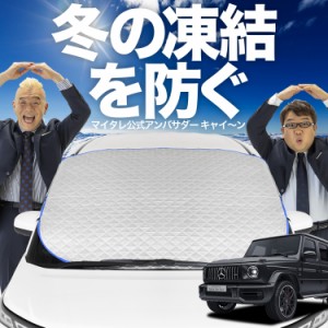 【新発売】極上フィット 新型 ベンツ Gクラス W463型 W464型 G550 G350d G63 フロントガラス 凍結防止 カバー LotNo.01 凍結防止 シート 