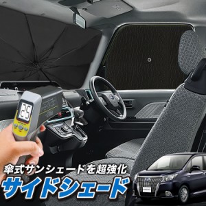 サンシェード 車 フロント 傘 に最適 サイド サンシェード！ エスクァイア 80系 ZWR80G ZRR80G ZRR85G Lot No.04 傘式 傘型 ロールシェー