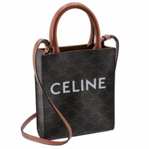 セリーヌ CELINE ショルダーバッグ ミニ バーティカル カバ トリオンフ キャンバス 2WAYハンドバッグ 19437 2BZK 04LU