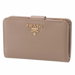 プラダ PRADA 財布 サフィアーノメタル 二つ折り財布 1ML225 QWA 236